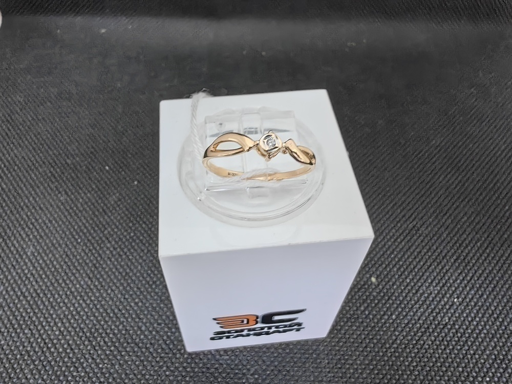 КОЛЬЦО БРИЛЛИАНТ Au 585