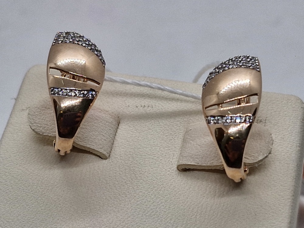 СКМИ585 СЕРЬГИ С КАМНЯМИ (Au 585) СКМИ585 СЕРЬГИ С КАМНЯМИ (Au 585)