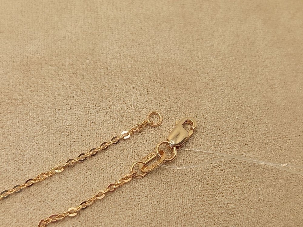 БРАСЛЕТ ПУСТОТЕЛЫЙ Якорное (Au 585)