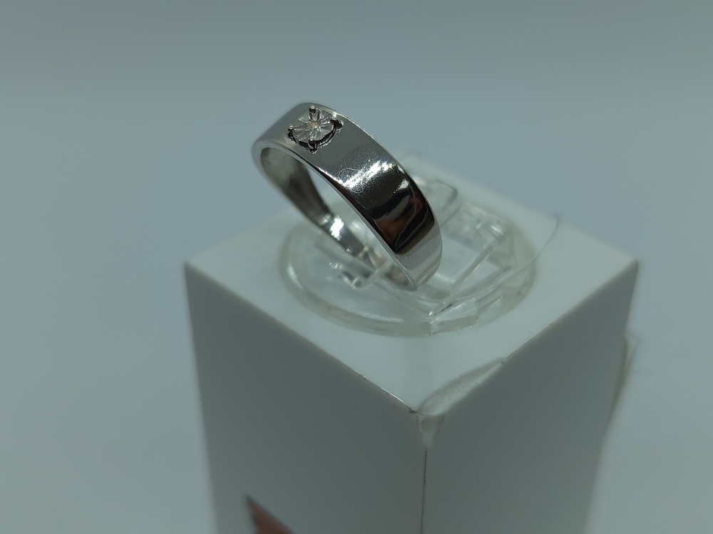 КОЛЬЦО БРИЛЛИАНТ (Ag 925)