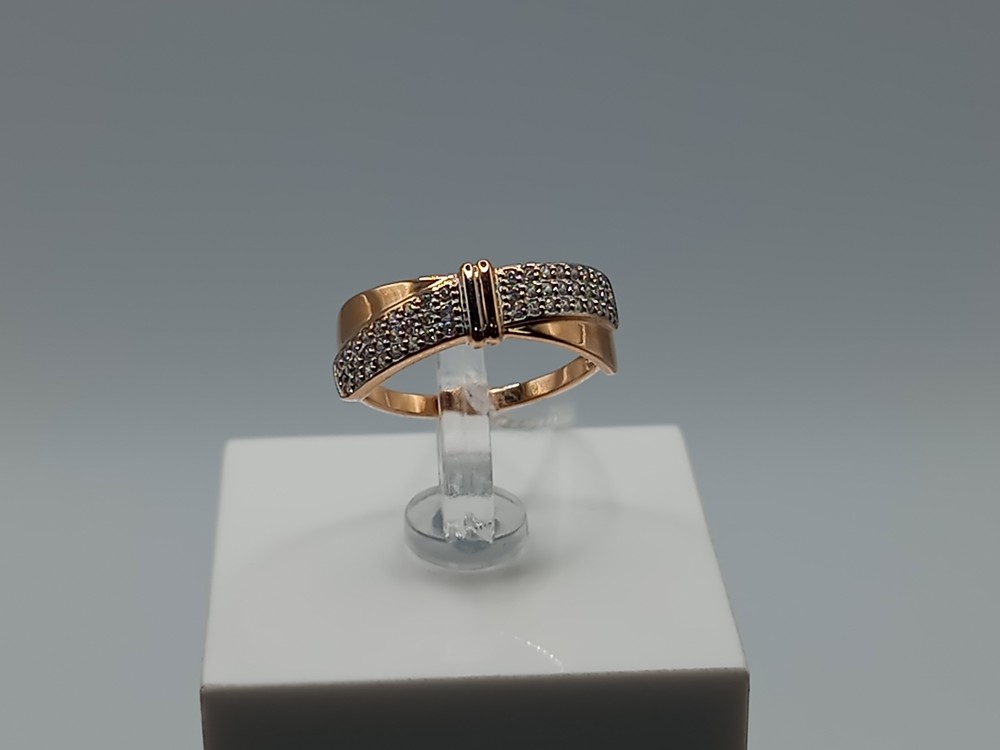 КОЛКМИ585 КОЛЬЦО С КАМНЯМИ (Au 585)