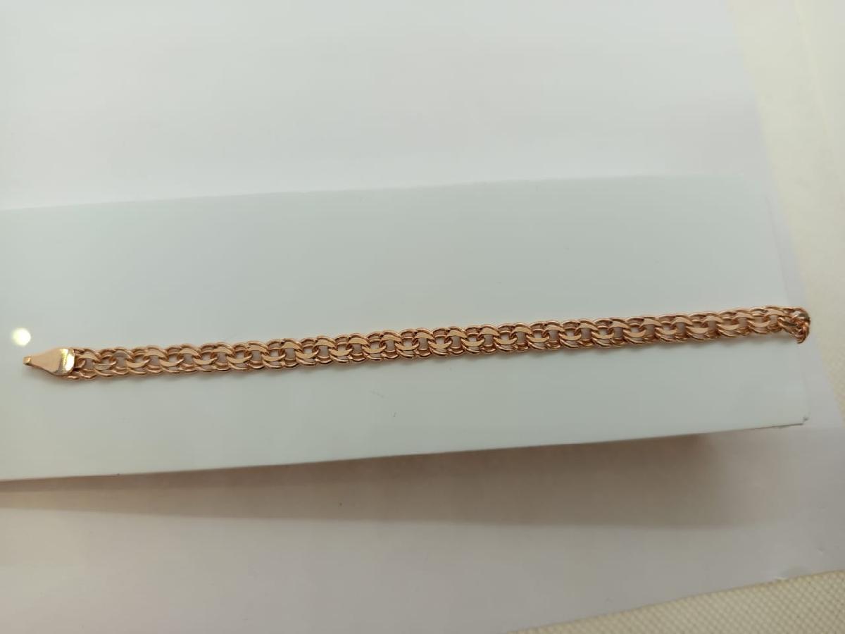 670008023 БРАСЛЕТ ПУСТОТЕЛЫЙ Бисмарк (Au 585)