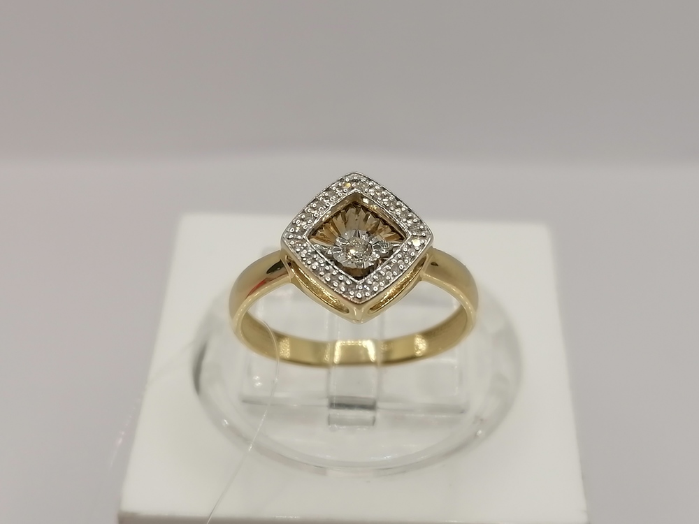 01-13-5499-31-00 КОЛЬЦО БРИЛЛИАНТ (Au 585)