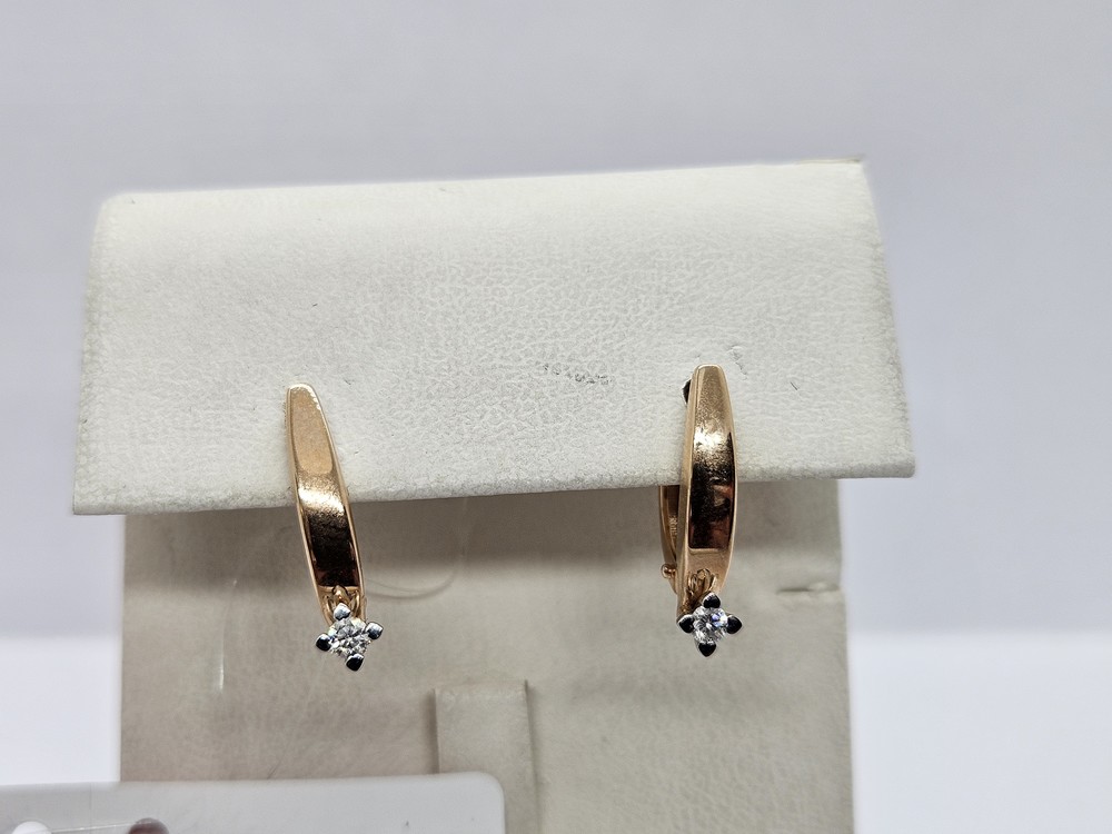 СЕРЬГИ БРИЛЛИАНТ (Au 585)