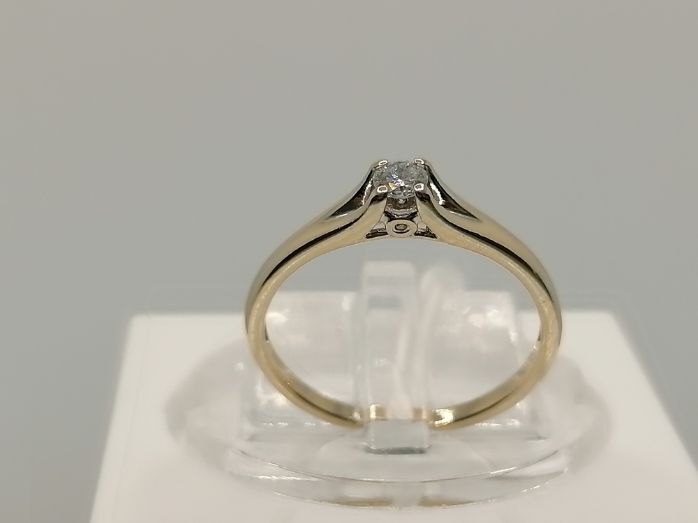 КОЛЬЦО БРИЛЛИАНТ Au 585