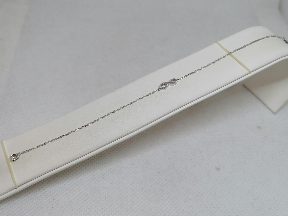 Б585 БРАСЛЕТ С КАМНЯМИ (Au 585)