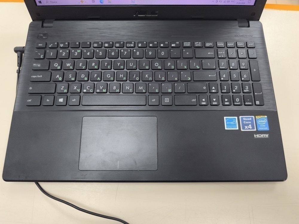 Ноутбук ASUS; Pentium N3530, Нет, 4 Гб, Нет, 500 Гб