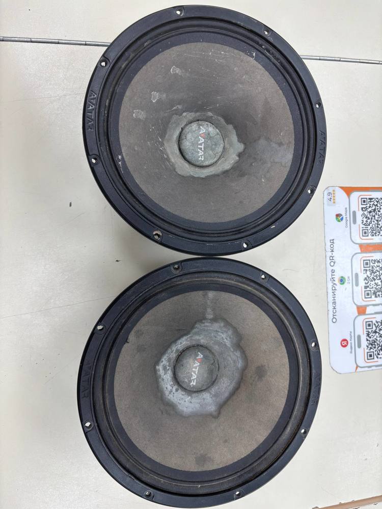 Автоакустика передняя Avatar mtu-81le;