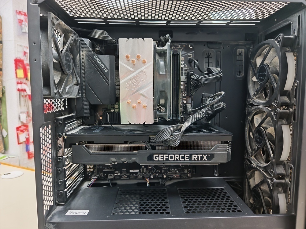 Системный блок Noname; i7-10700, GeForce RTX 3070, 16 Гб, 1 Tb, Нет