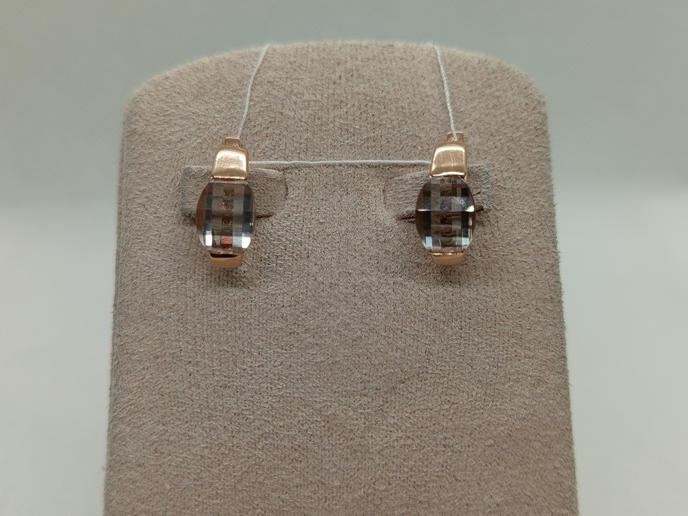 СЕРЬГИ С КАМНЕМ (Au 585)