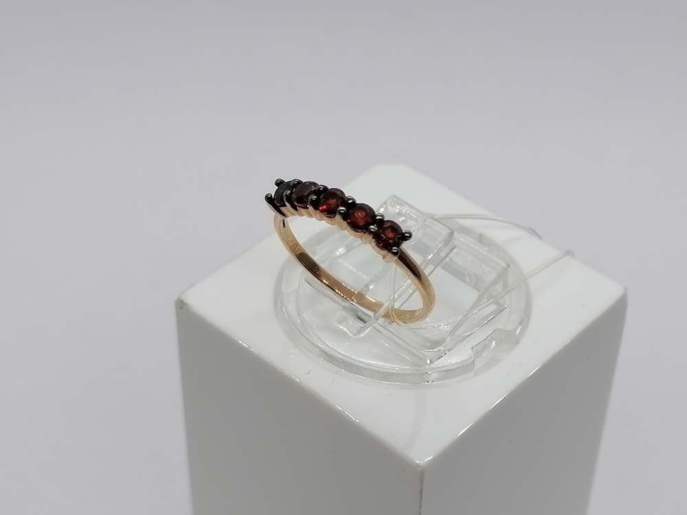 КОЛЬЦО ГРАНАТ (Au 585)