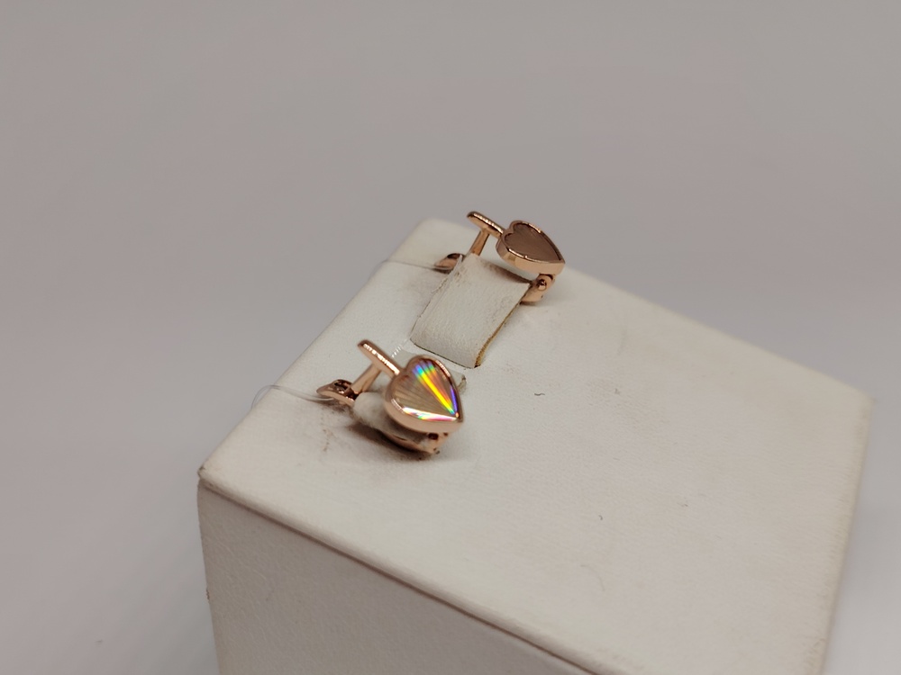 СЕРЬГИ БЕЗ КАМНЯ (Au 585)