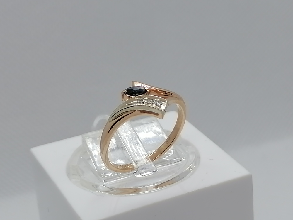 КОЛЬЦО БРИЛЛИАНТ Au 585