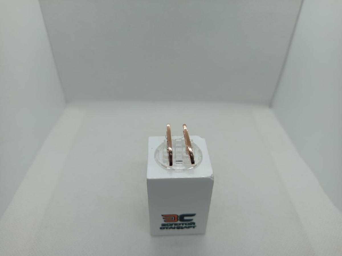 СКМИ585 СЕРЬГИ С КАМНЯМИ (Au 585)