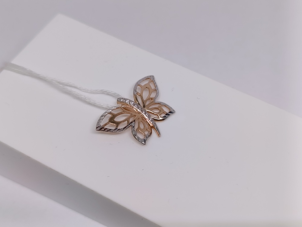 ПОДКМИ585 ПОДВЕСКА С КАМНЯМИ (Au 585)