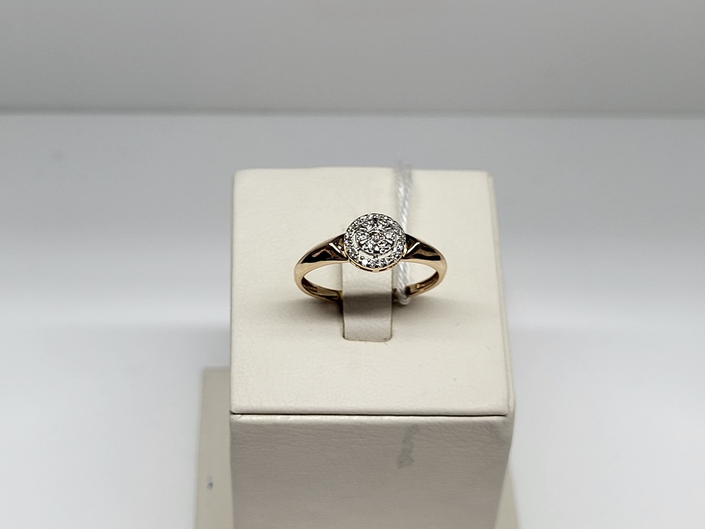 КОЛЬЦО БРИЛЛИАНТ Au 585