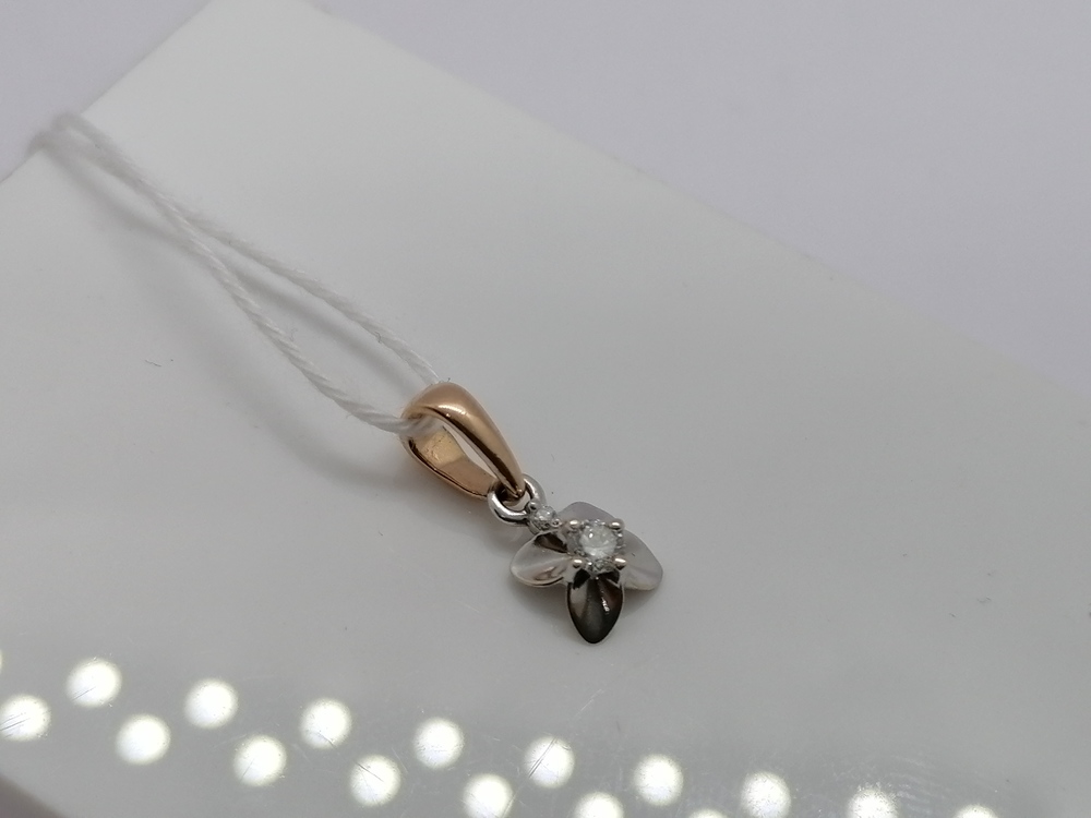 ПОДВЕСКА БРИЛЛИАНТ Au 585