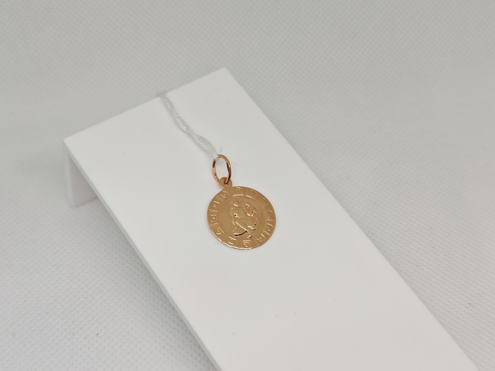 ПОДВЕСКА ЗНАК ЗОДИАКА ДЕВА Au 585