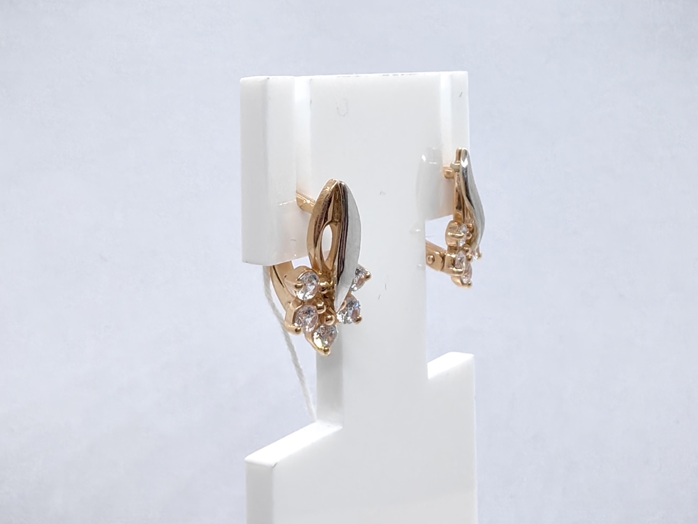 СКМИ585 СЕРЬГИ С КАМНЯМИ (Au 585) СКМИ585 СЕРЬГИ С КАМНЯМИ (Au 585)