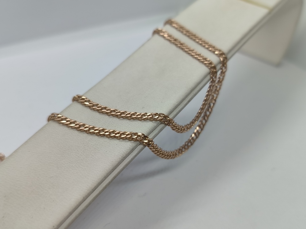 ЦЕПЬ ПОЛНОВЕСНАЯ Ромб двойной (Au 585)