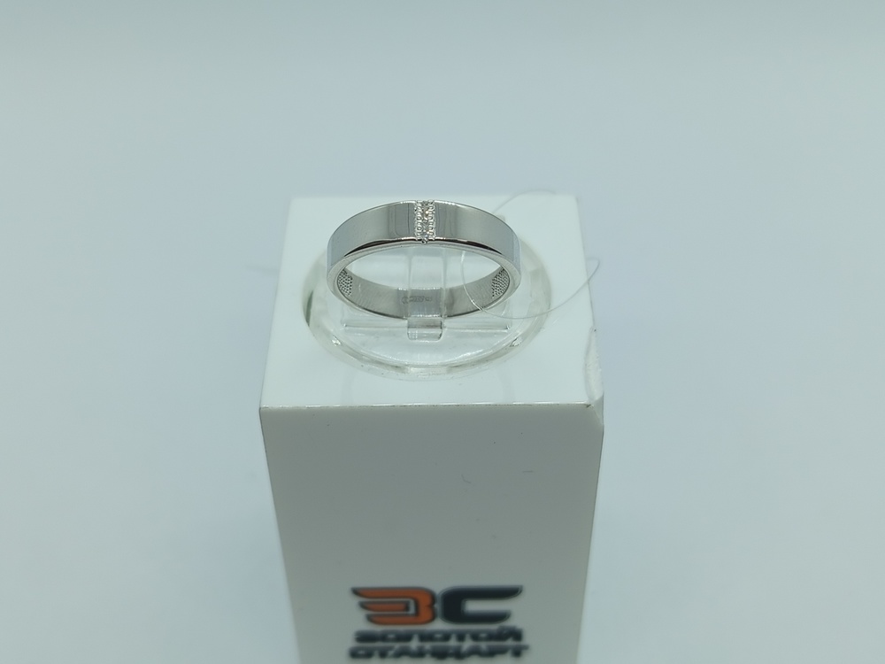 КОЛЬЦО БРИЛЛИАНТ (Ag 925)