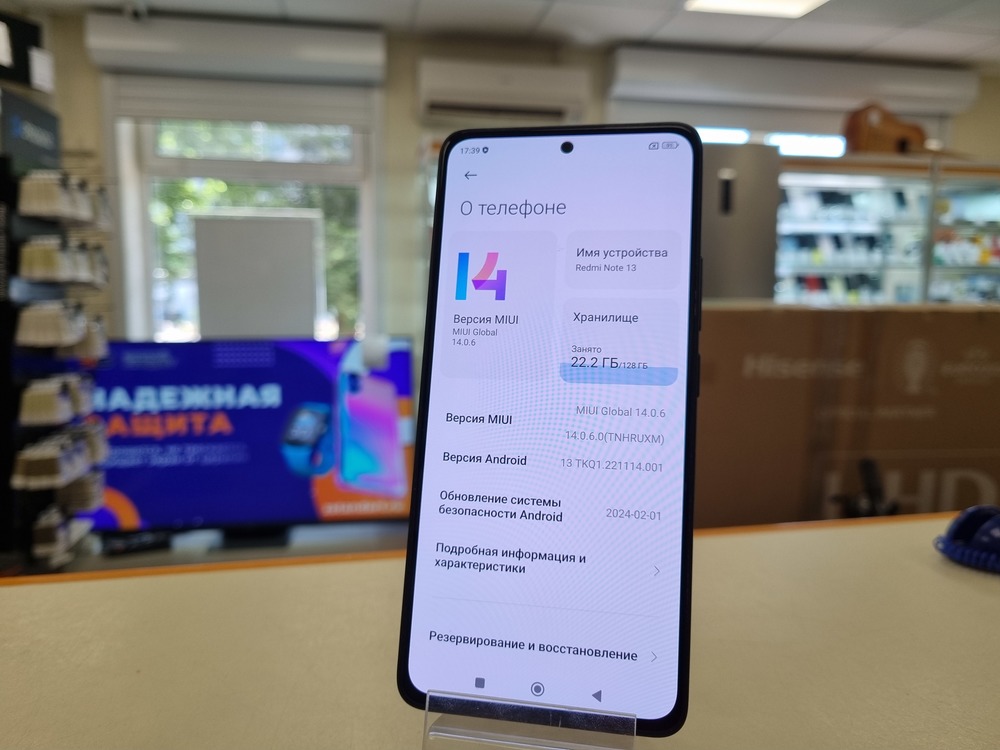 Смартфон Xiaomi Redmi note 13 6/128