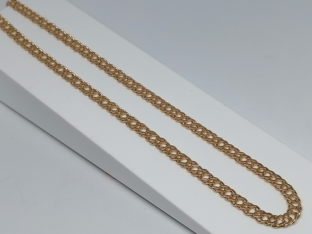 ЦЛР2585 ЦЕПЬ ПОЛНОВЕСНАЯ Ромб двойной (Au 585)