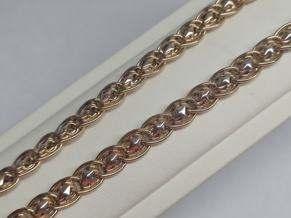 ЦПФЗ585 ЦЕПЬ ПУСТОТЕЛАЯ Фантазия (Au 585)