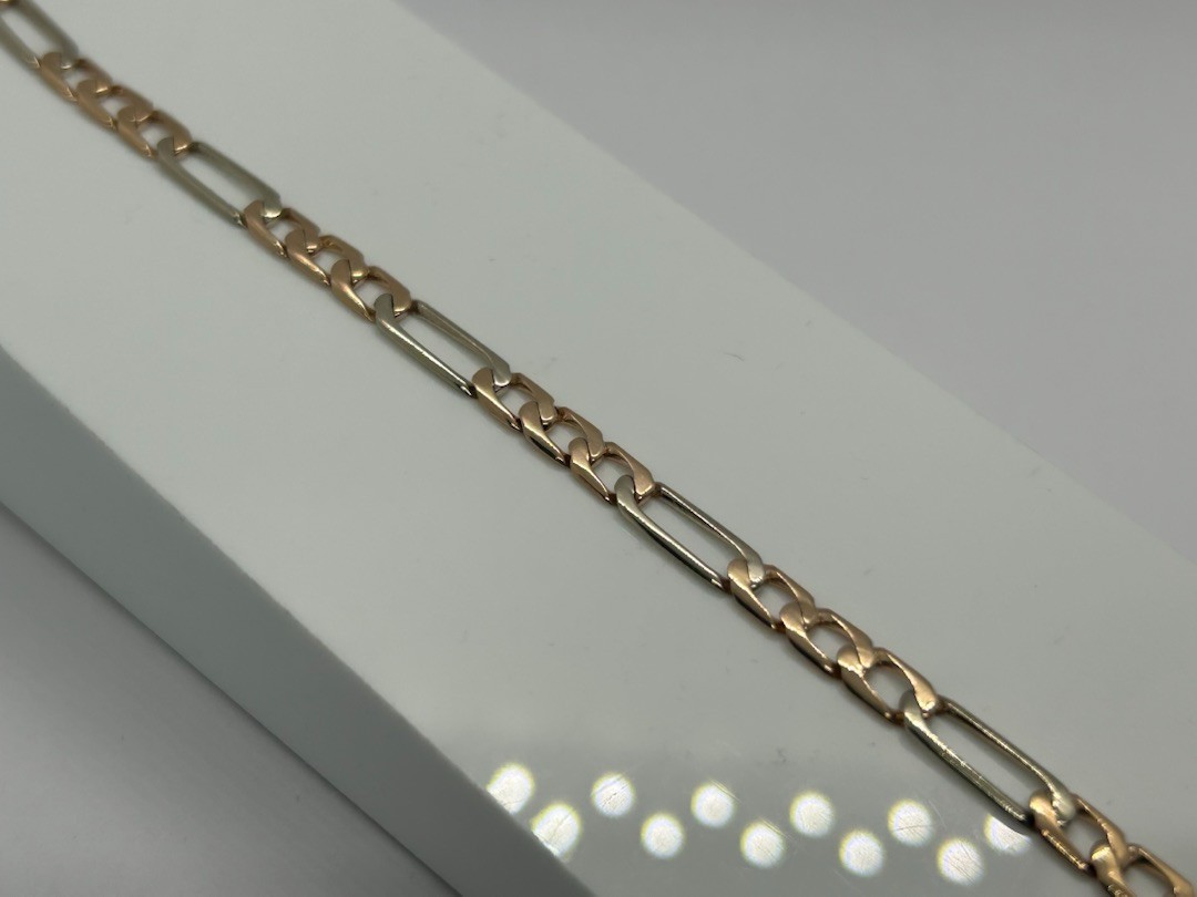 БРАСЛЕТ ПОЛНОВЕСНЫЙ Фигаро(картье) Au 585