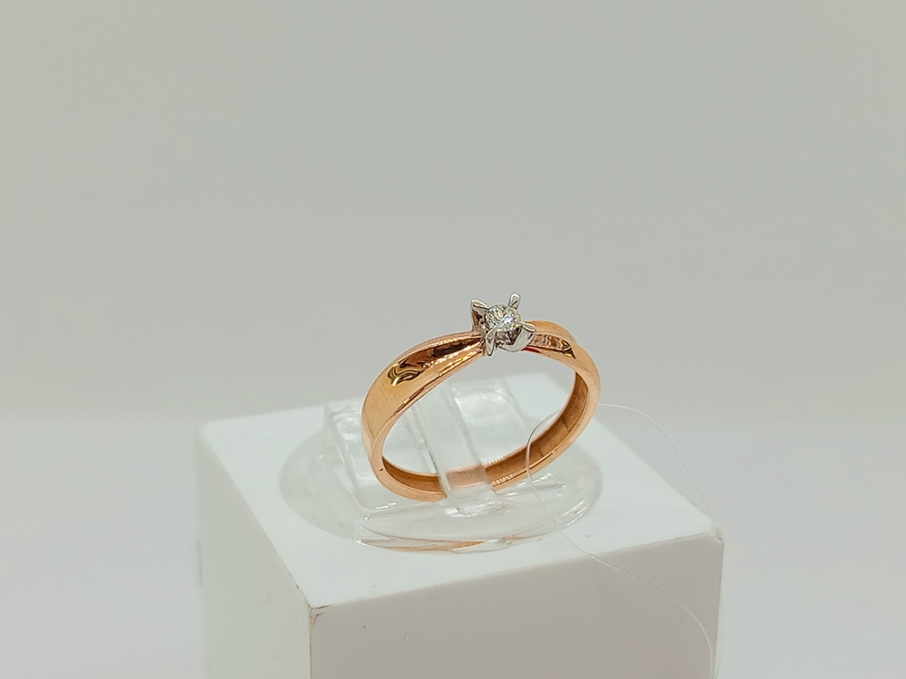 КОЛЬЦО БРИЛЛИАНТ (Au 585)