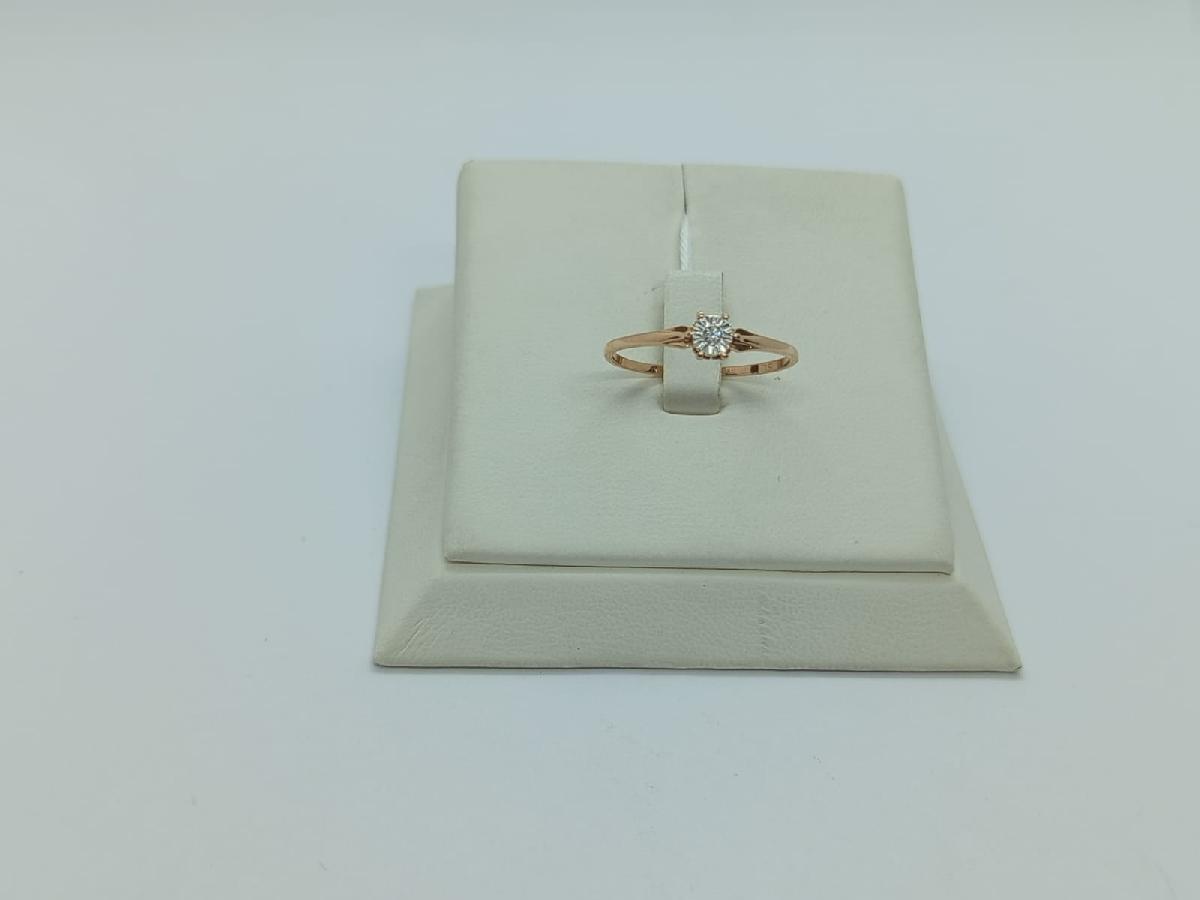 КОЛЬЦО БРИЛЛИАНТ Au 585