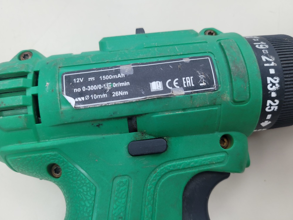 Шуруповерт Zitrek Green 12v