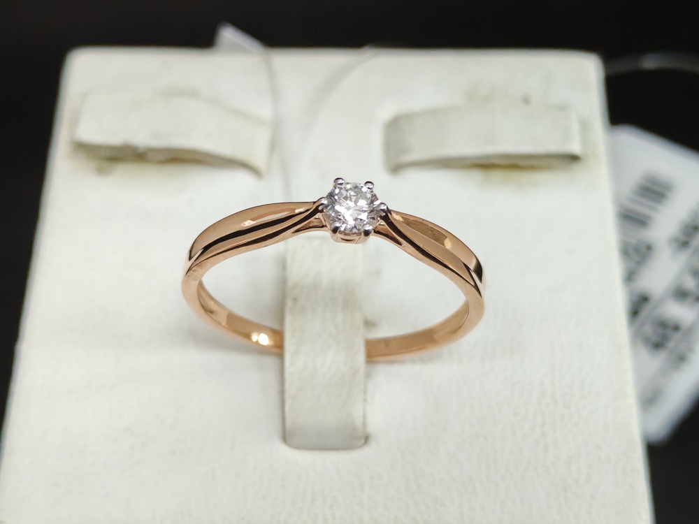 КОЛЬЦО БРИЛЛИАНТ (Au 585)