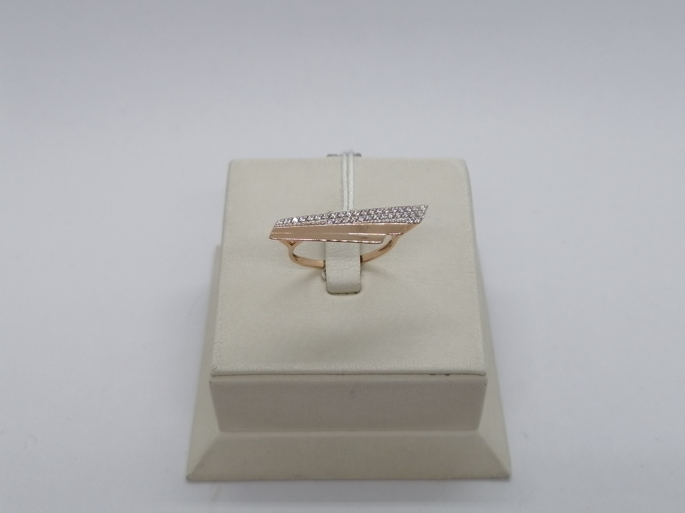 КОЛКМИ585 КОЛЬЦО С КАМНЯМИ (Au 585)