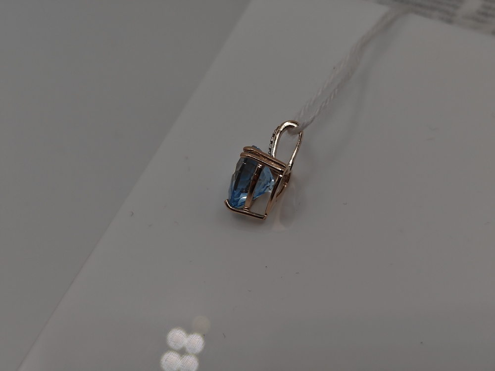 ПОДКМИ585 ПОДВЕСКА С КАМНЯМИ (Au 585)