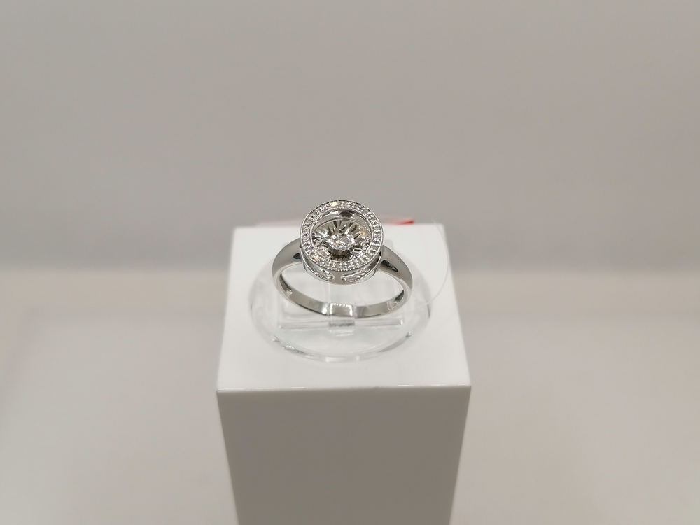 01-12-5478-31-00 КОЛЬЦО БРИЛЛИАНТ (Au 585)