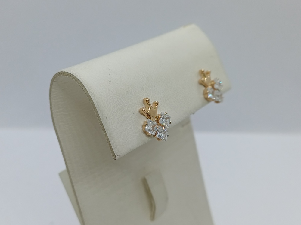 СЕРЬГИ ПУСЕТЫ (Au 585)