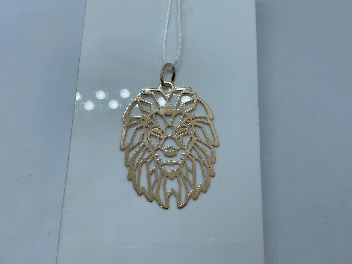 ПОДВЕСКА ЗНАК ЗОДИАКА ЛЕВ Au 585 ПОДВЕСКА ЗНАК ЗОДИАКА ЛЕВ Au 585