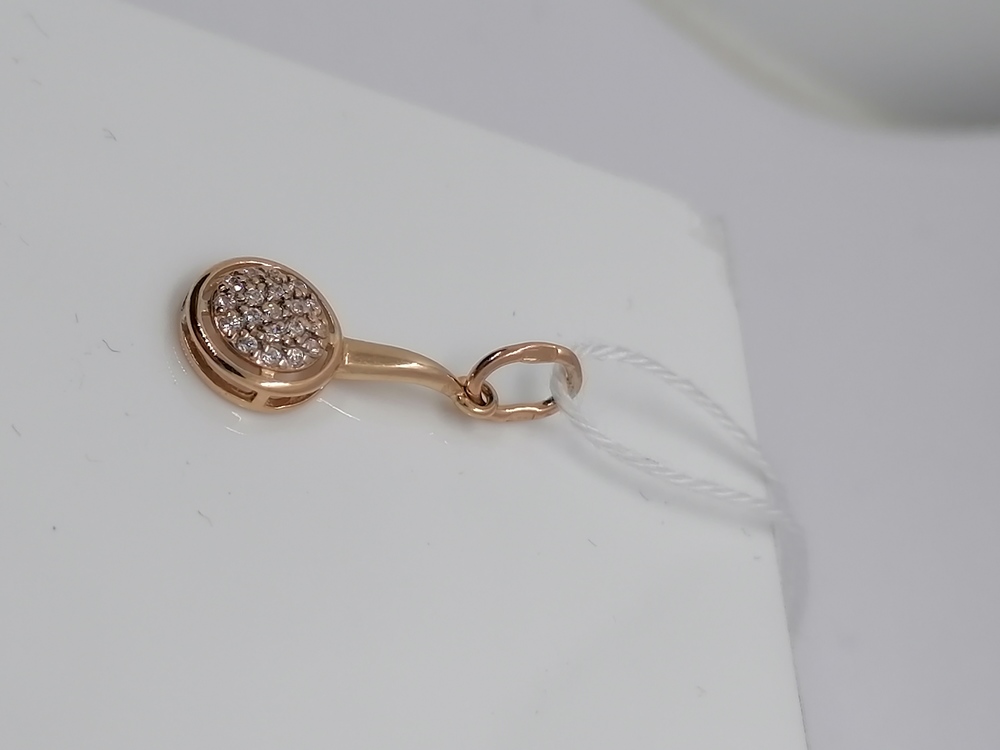 ПОДКМИ585 ПОДВЕСКА С КАМНЯМИ (Au 585) ПОДКМИ585 ПОДВЕСКА С КАМНЯМИ (Au 585)