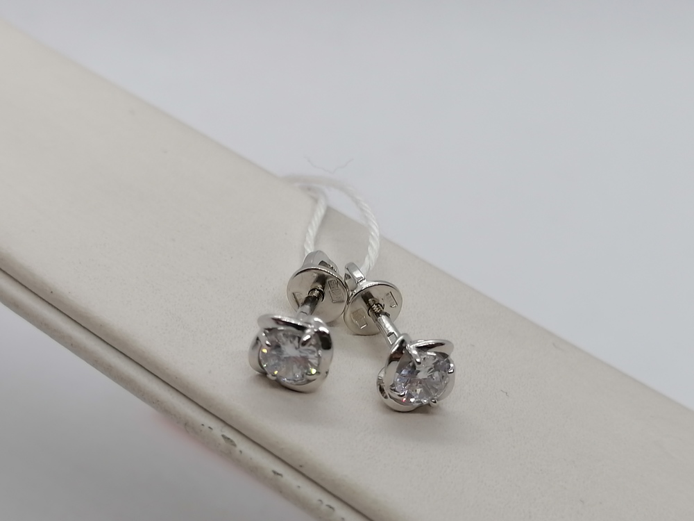 СПУС585 СЕРЬГИ ПУСЕТЫ (Au 585) СПУС585 СЕРЬГИ ПУСЕТЫ (Au 585)