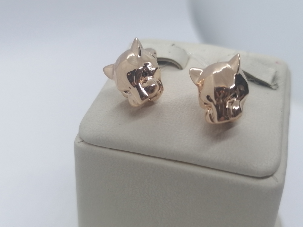 СЕРЬГИ С КАМНЯМИ (Au 585)