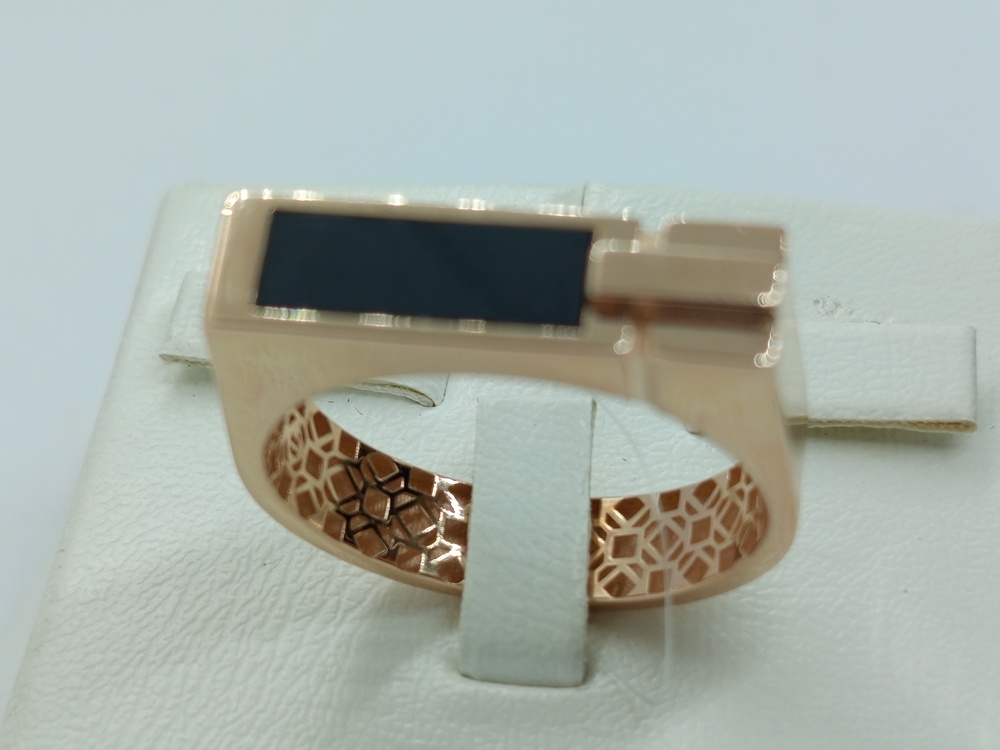 КОЛЬЦО ПЕЧАТКА с камнем (Au 585)