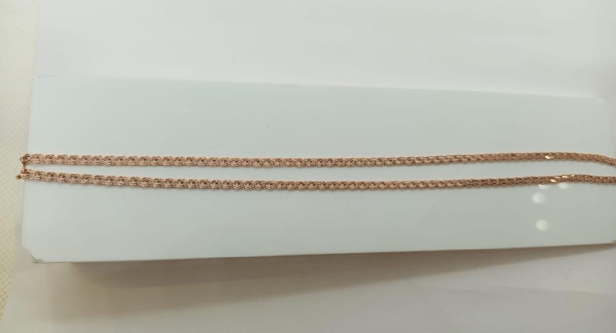 ЦЕПЬ ПУСТОТЕЛАЯ Бисмарк (Au 585)