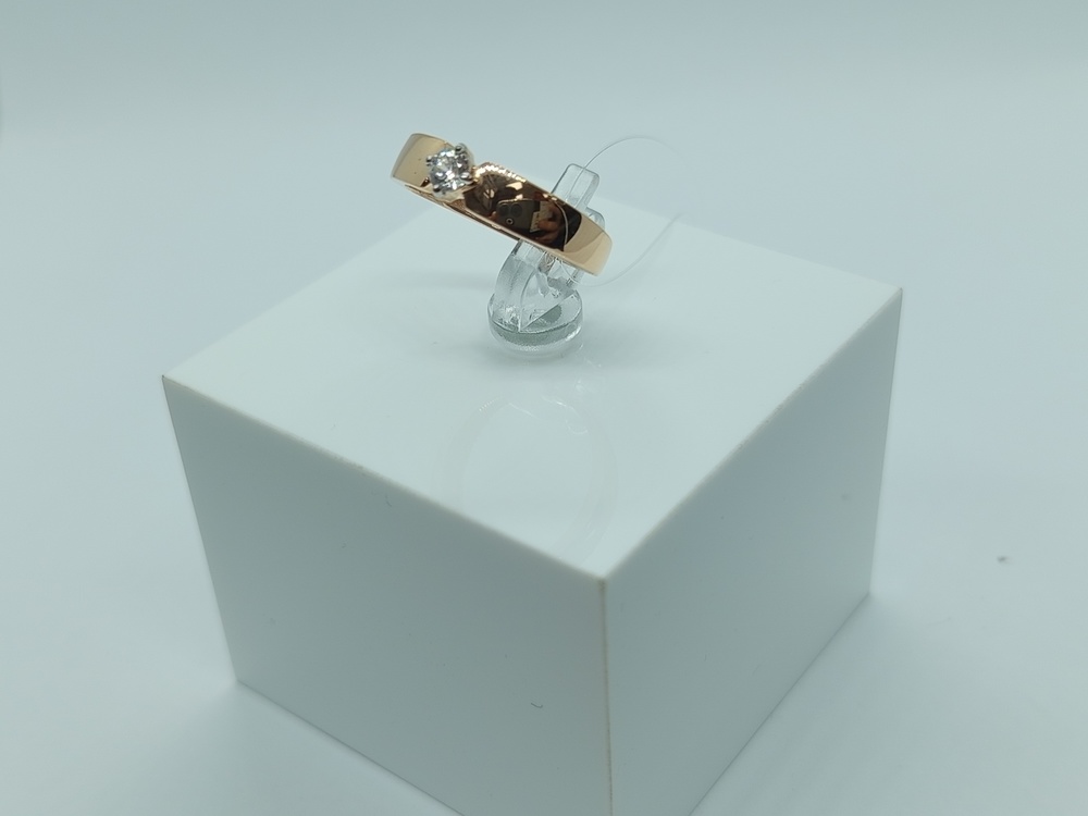 КОЛЬЦО С КАМНЕМ (Au 585)