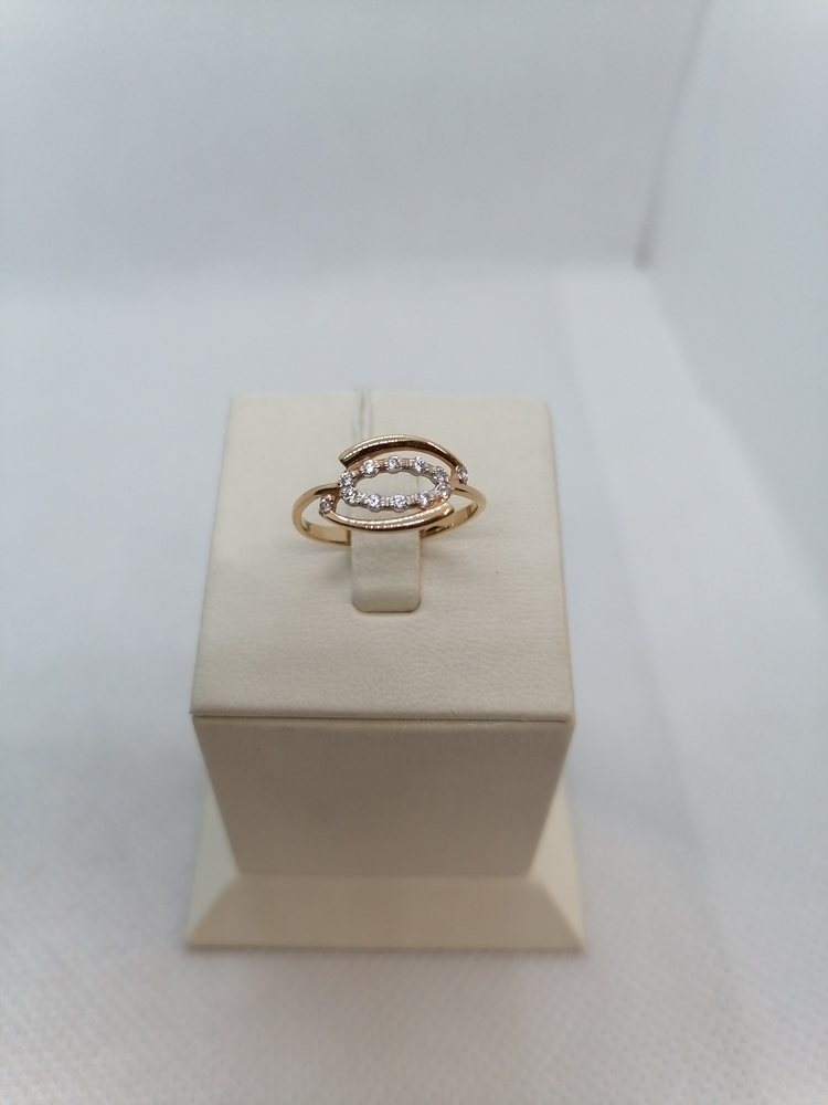 КОЛКМИ585 КОЛЬЦО С КАМНЯМИ (Au 585)