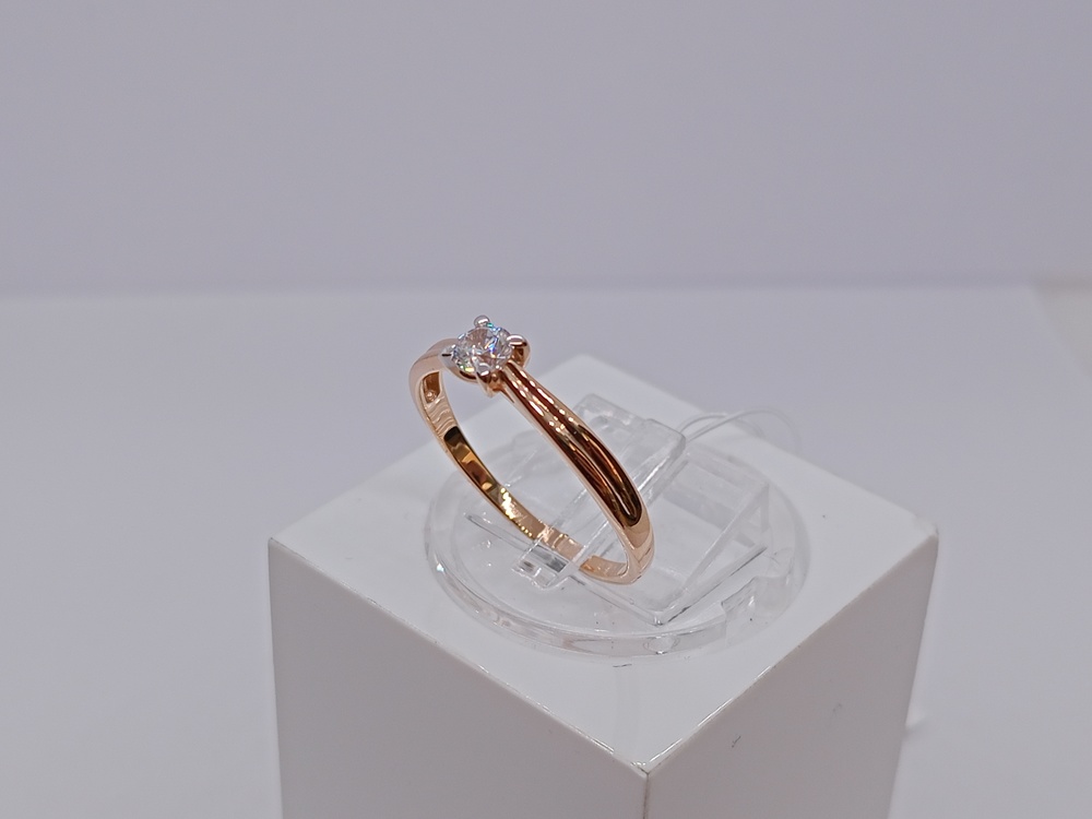 КОЛЬЦО С КАМНЕМ (Au 585)