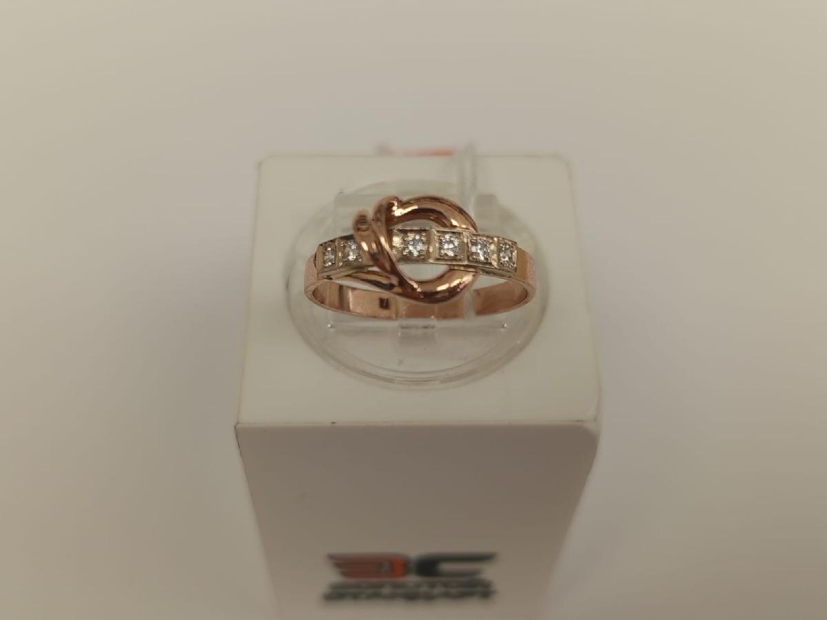 КОЛКМИ585 КОЛЬЦО С КАМНЯМИ (Au 585)