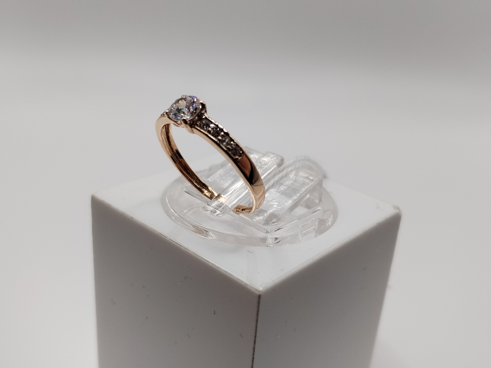 КОЛКМИ585 КОЛЬЦО С КАМНЯМИ (Au 585)