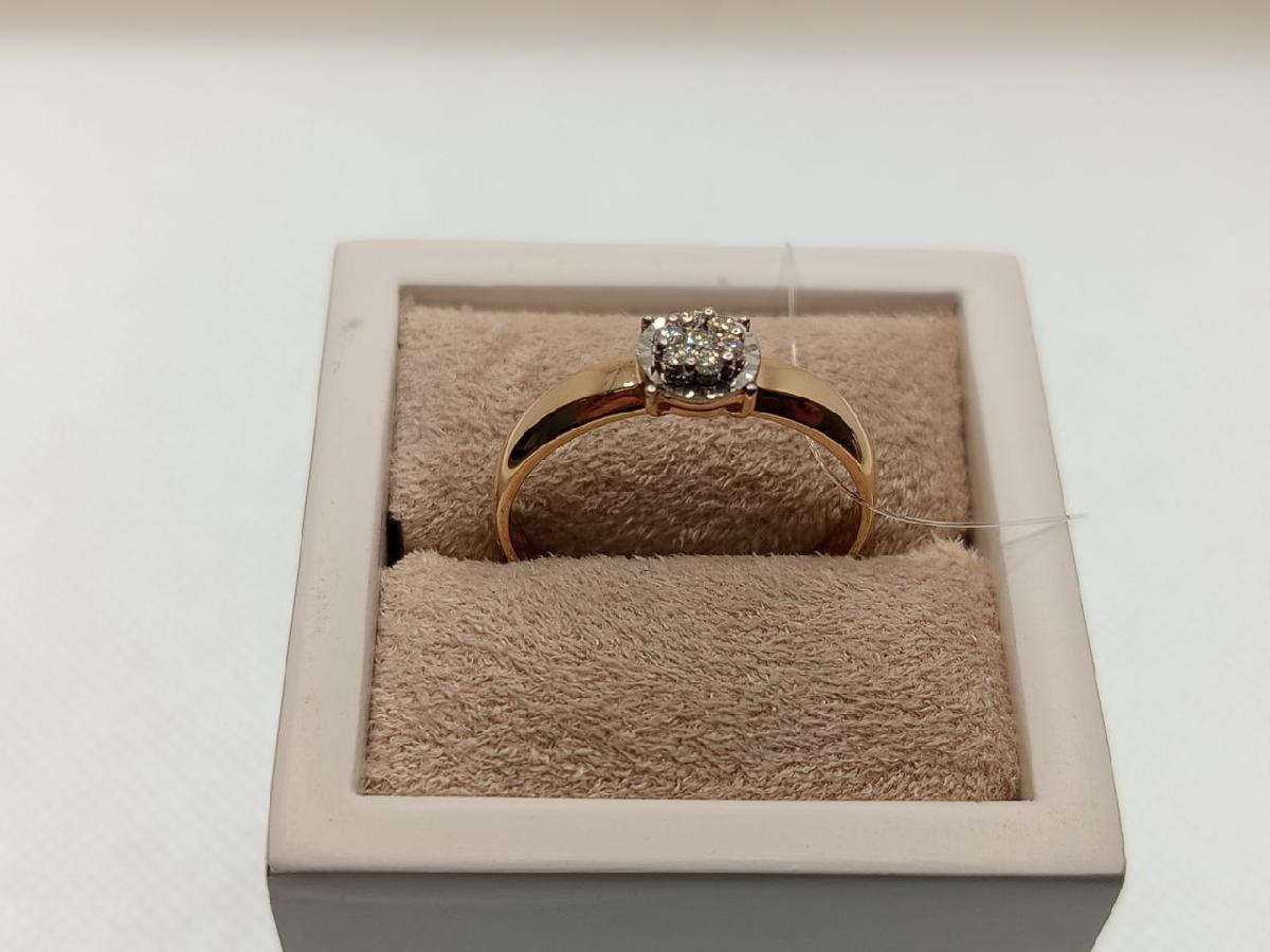 КОЛЬЦО БРИЛЛИАНТ (Au 585)