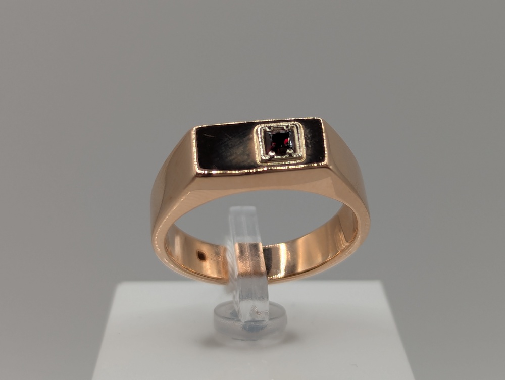 ПЕЧКМ585 ПЕЧАТКА С КАМНЕМ (Au 585)